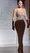 champagne-beaded-mesh-gown-scoop-neck-fitted-maxi-dress