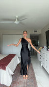 black-one-shoulder-satin-maxi-dress-open-back-draped-evening-gown