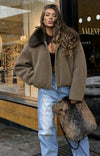 taupe-cropped-puffer-jacket-brown-faux-fur-collar-winter-coat