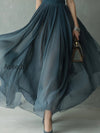 retro-pleated-chiffon-keyhole-collar-maxi-dress