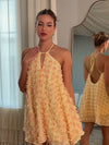 butter-yellow-3d-floral-halter-mini-dress-tiered-babydoll-party-dress