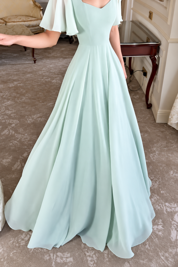 mint-green-chiffon-a-line-evening-gown-with-flutter-sleeves
