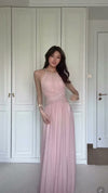 blush-pink-halter-gown-pearl-strap-open-back-maxi-dress