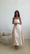 ivory-satin-midi-dress-spaghetti-strap-bow-back-a-line-dress