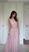 blush-pink-halter-gown-pearl-strap-open-back-maxi-dress