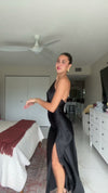 black-one-shoulder-satin-maxi-dress-open-back-draped-evening-gown