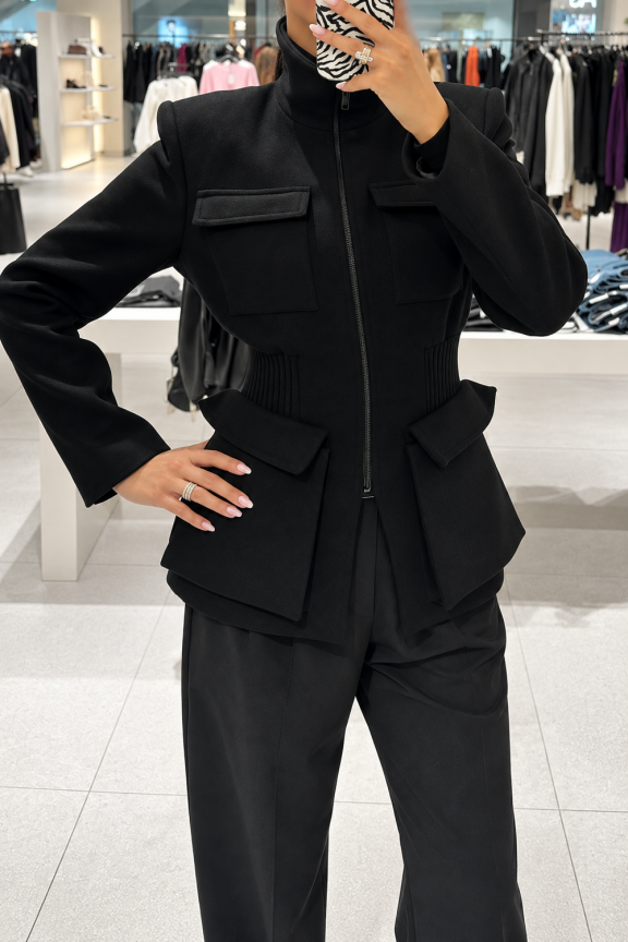 black-double-breasted-blazer-coat-structured-shoulder-wool-jacket