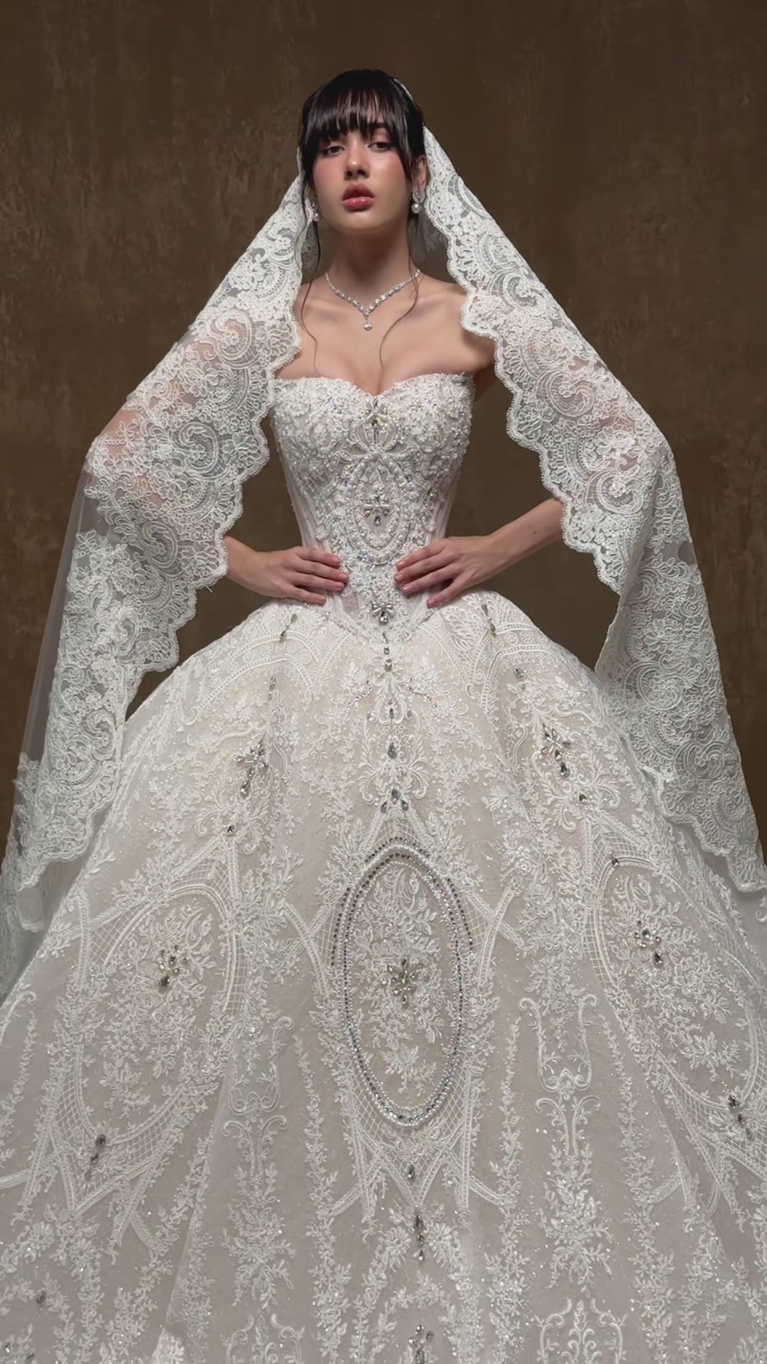 ivory-lace-beaded-ball-gown-wedding-dress