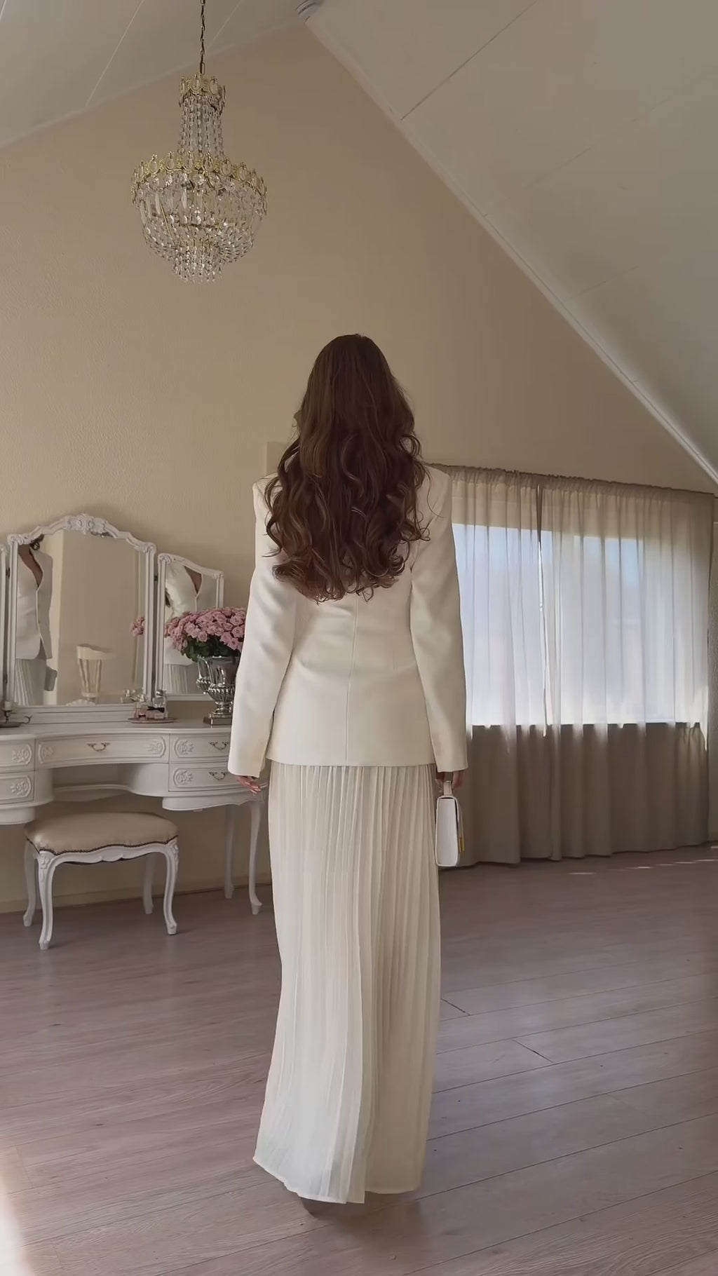 ivory-blazer-and-pleated-maxi-skirt-set-tailored-two-piece-suit