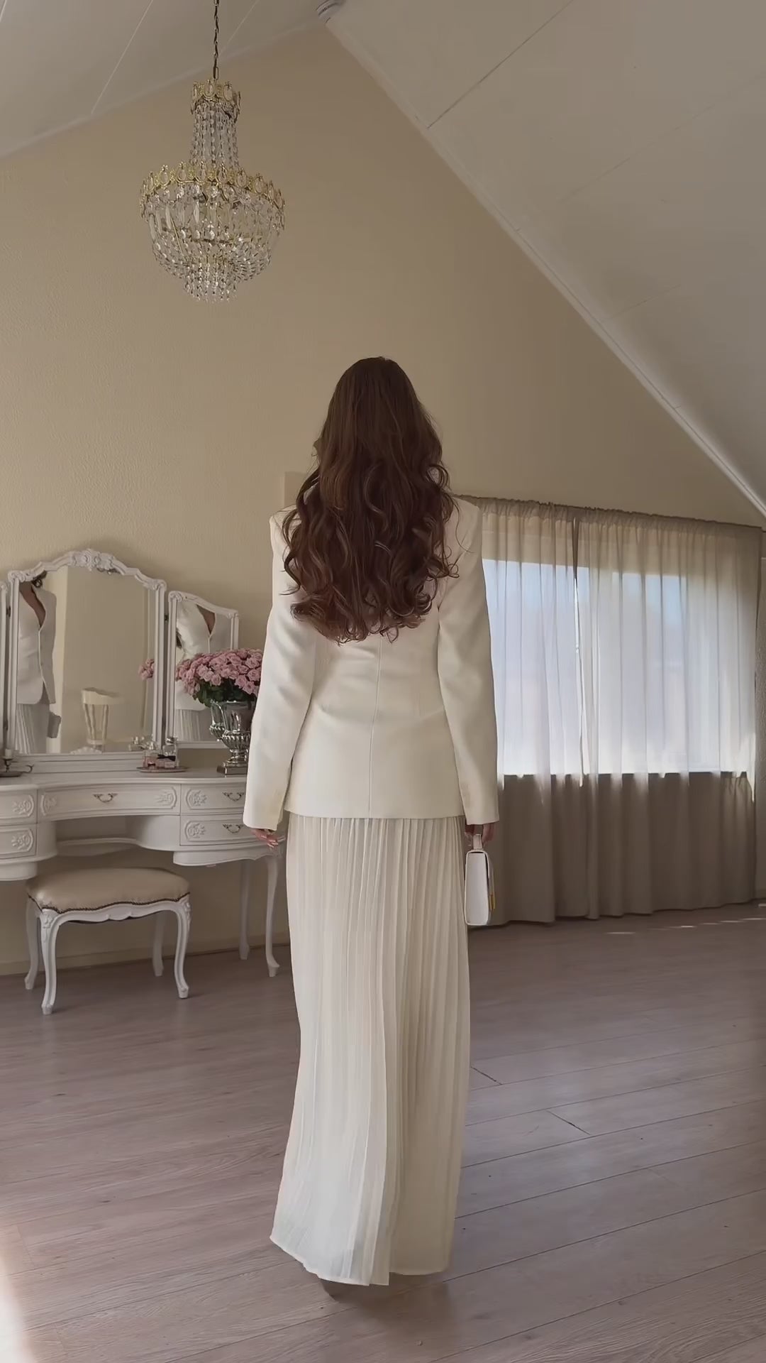 ivory-blazer-and-pleated-maxi-skirt-set-tailored-two-piece-suit